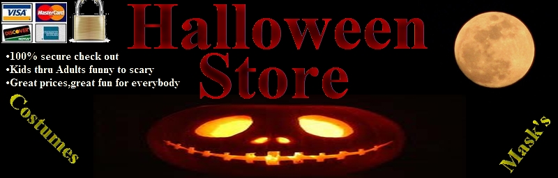 Halloween Store costumes,Mask's,Accessories,kids to adults. Fun for all.